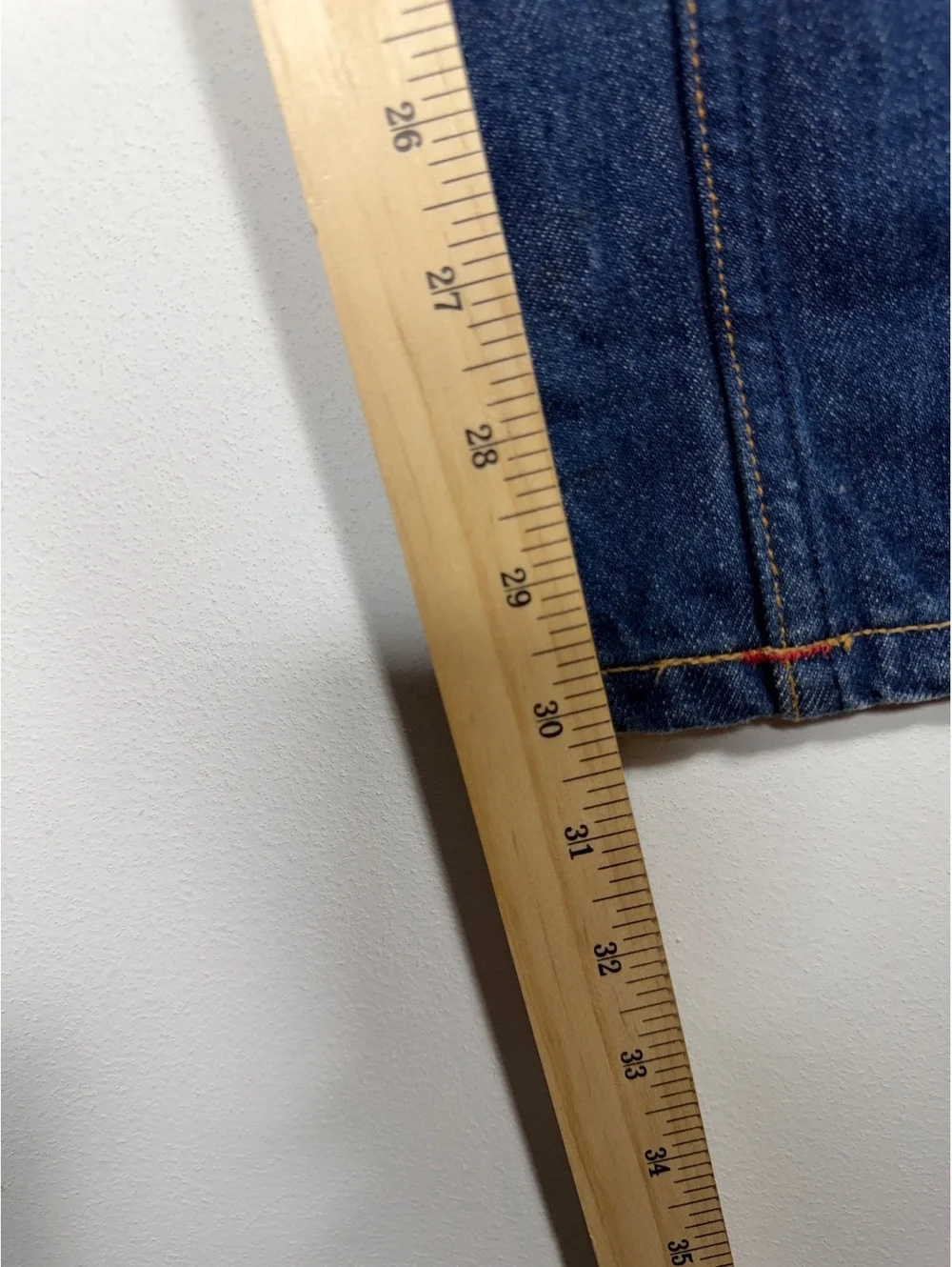 Gustin Selvedge Jeans Mens 32x30 Straight Dark Wash Made in USA Denim